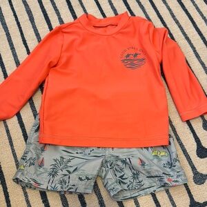 Kids Orange Swim Set